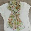 Watercolor Fairies Chiffon Scarf