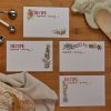 Christmas Gingerbread Recipe Cards