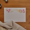 Floral Ribbon Recipe Cards - Image 3