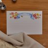 Floral Ribbon Recipe Cards - Image 4